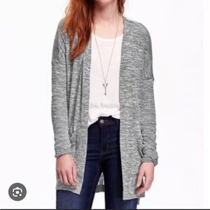 Reitmans Women's Heathered Gray Cardigan